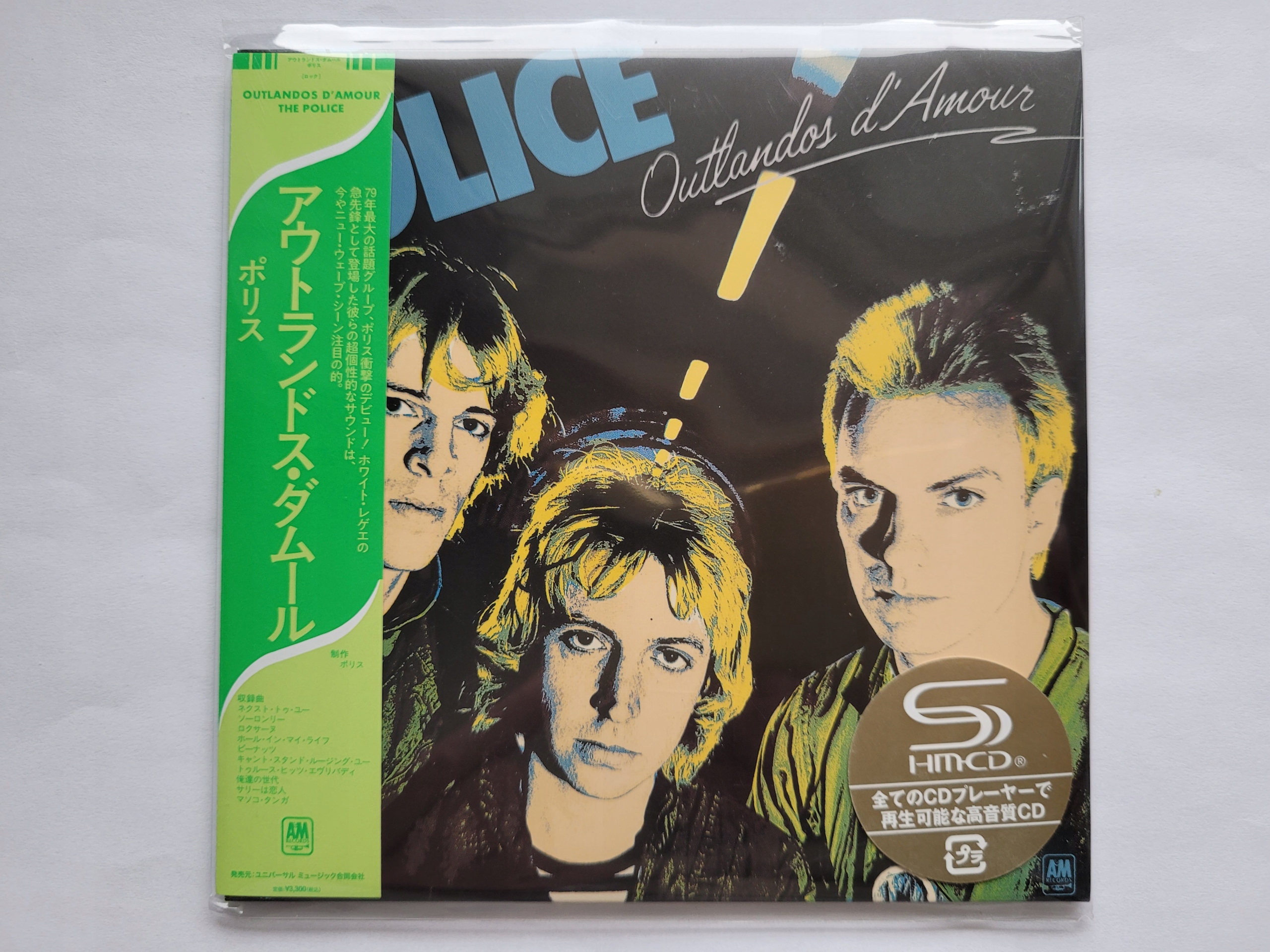 The Police Outlandos D'Amour (shm-cd Japan) folia