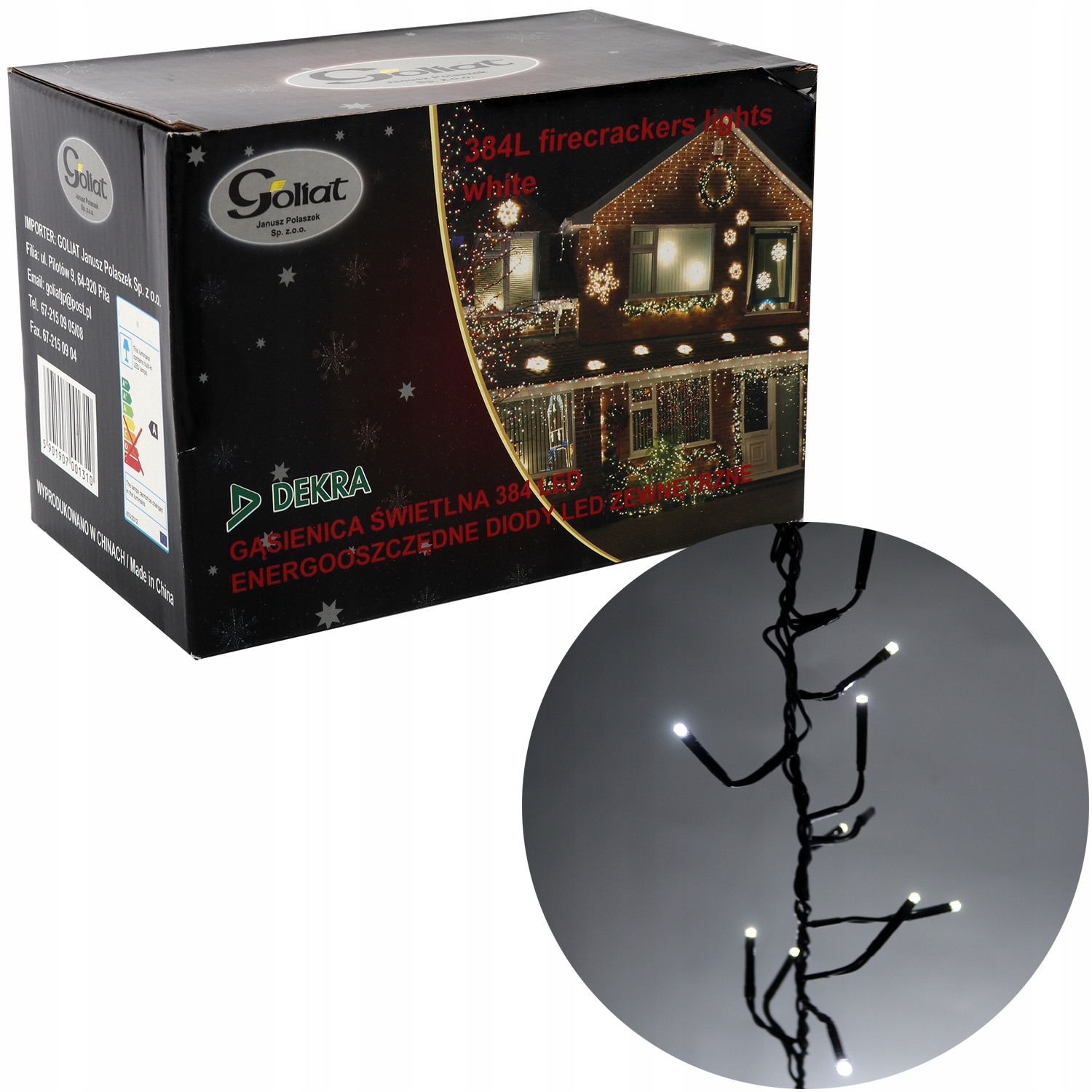 energeticky úsporné Led lampy 10 m studené biele ozdoby