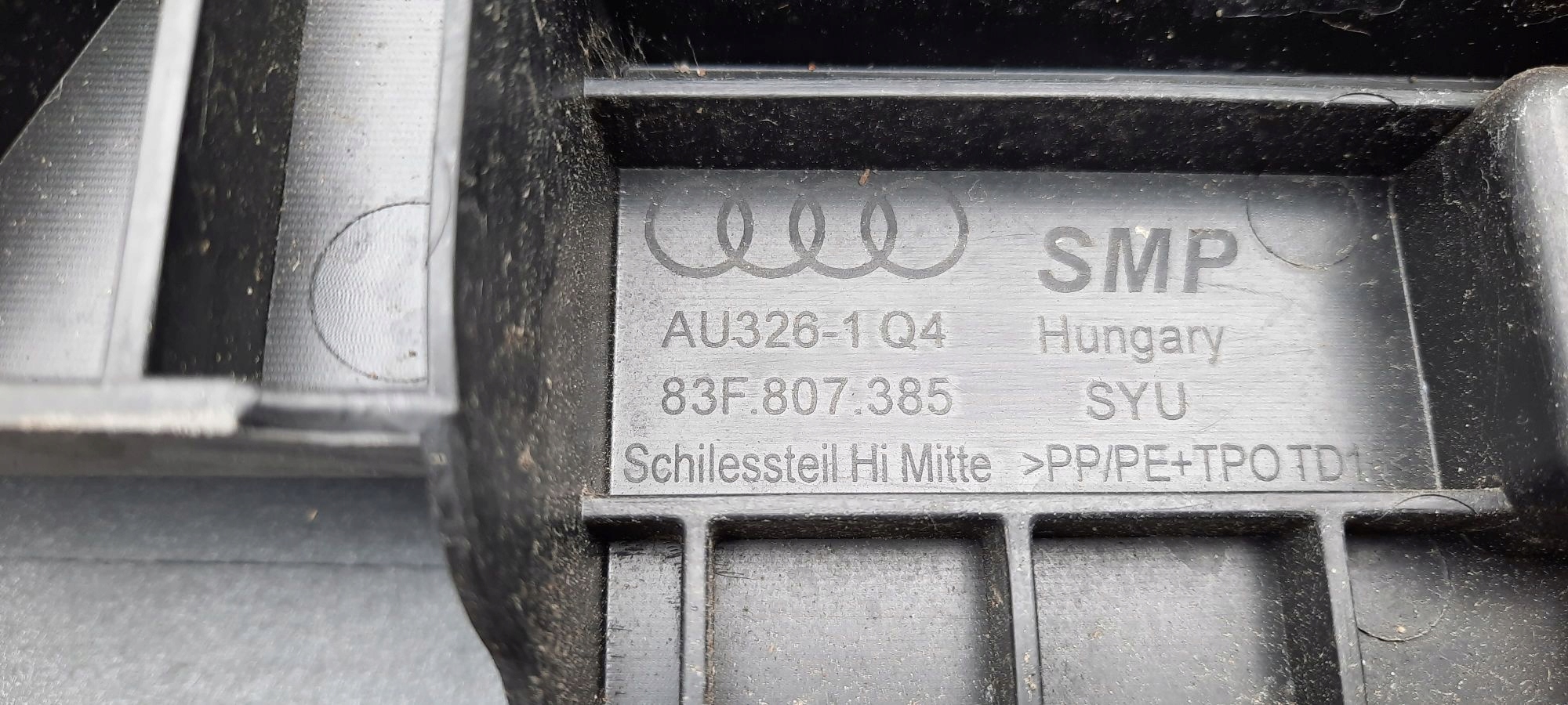bumper rear AUDI Q3 SPORTBACK 2019R->