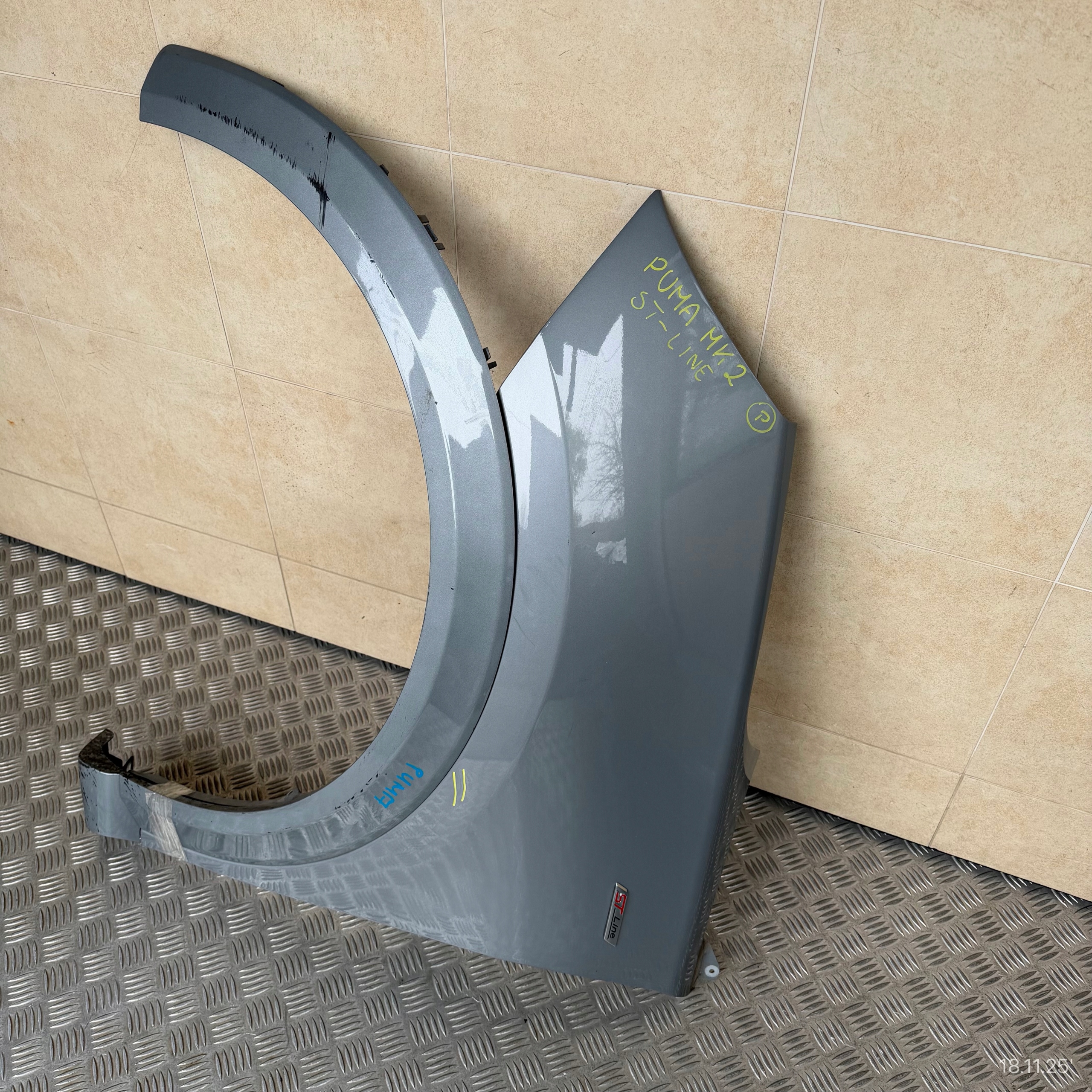 fender front left FORD PUMA II MK2 ST-LINE 2021 ROK