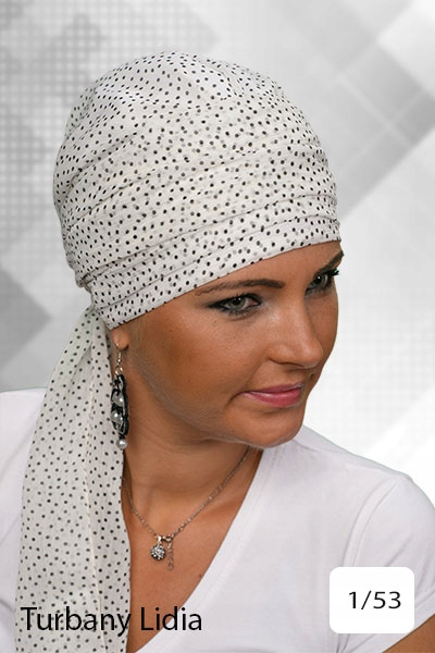 CHUSTA BASIA SZYFON Turbany LIDIA 1/53 Marka inna