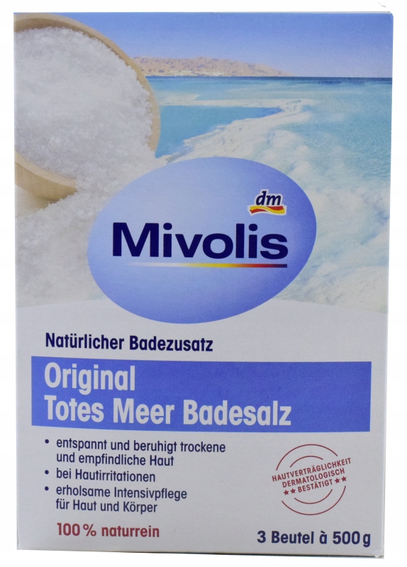 Mivolis sól do kąpieli morza martwego 1,5kg