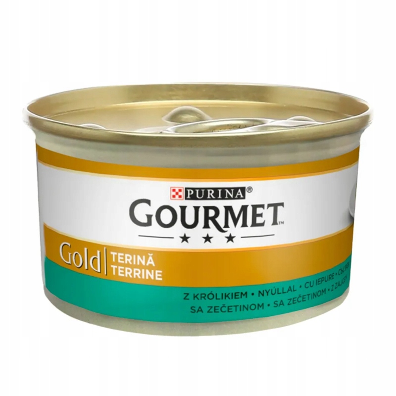 PURINA GOURMET GOLD Karma KRÓLIK w Pasztecie 85g