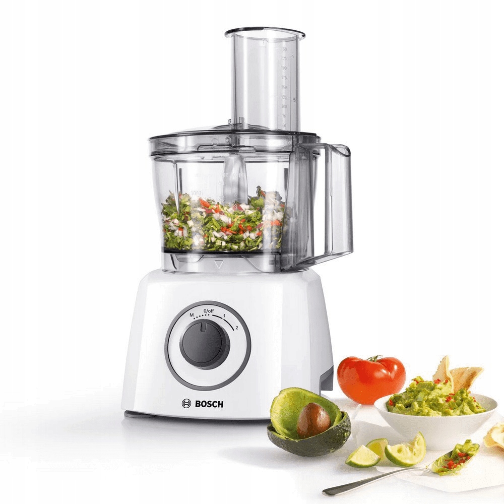 BOSCH Robot Kuchenny MultiTalent 3 20 Funkcji 800W Biały — miniatura 12