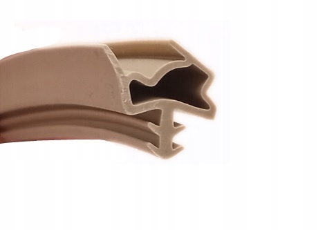 USZCZELKA DO DRZWI WEWNĘTRZNYCH BEŻOWA AKUSTYCZNA TERMOIZOLAZYCJA 1mb.