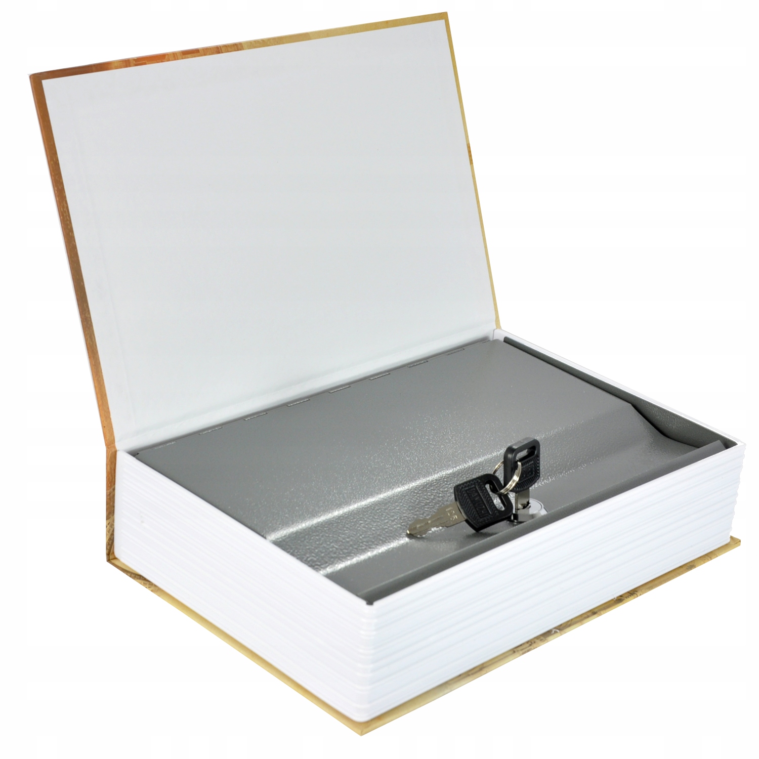 SEJF KSIĄŻKA METALOWA KASETKA NA PIENIĄDZE SKRYTKA Marka Handmet