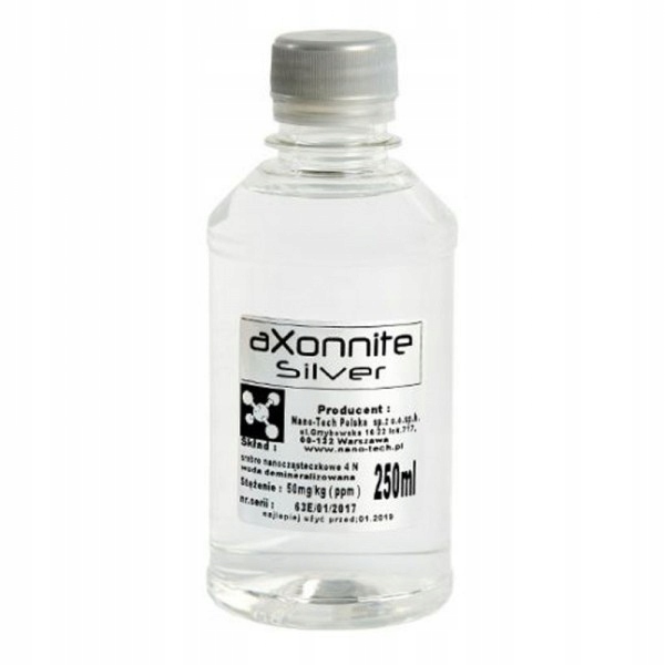 

Srebrna woda aXonnite Silver Nano-Tech 250 ml