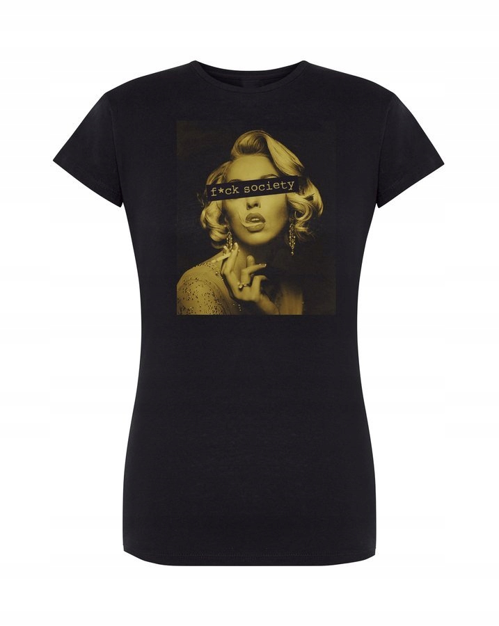 

Koszulka damska F*ck Society, czarna S