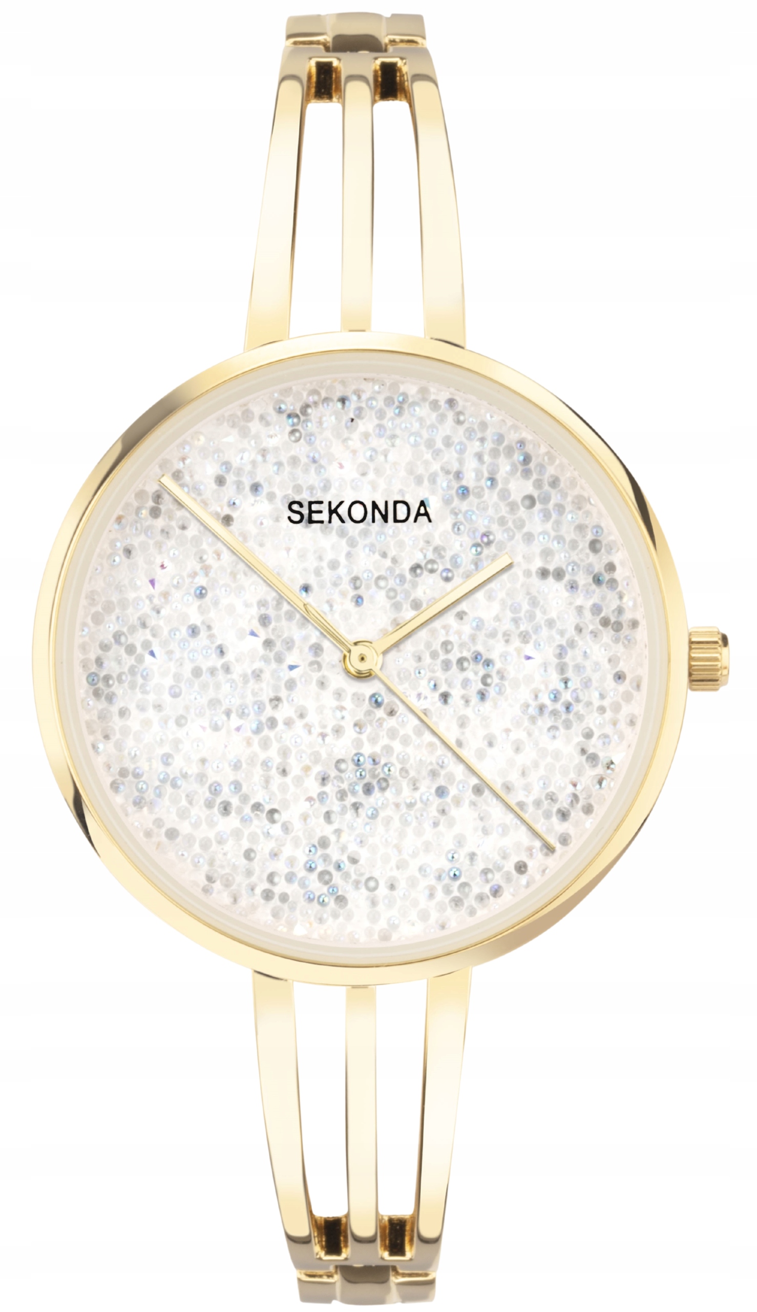 Dámské hodinky Sekonda 40591 zlatý náramek gravírování
