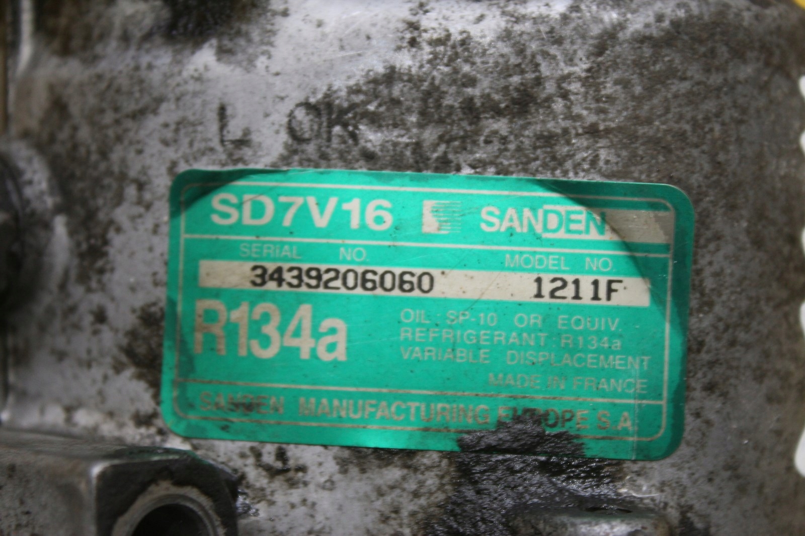 насос гур кондиционера 2.2b peugeot 607