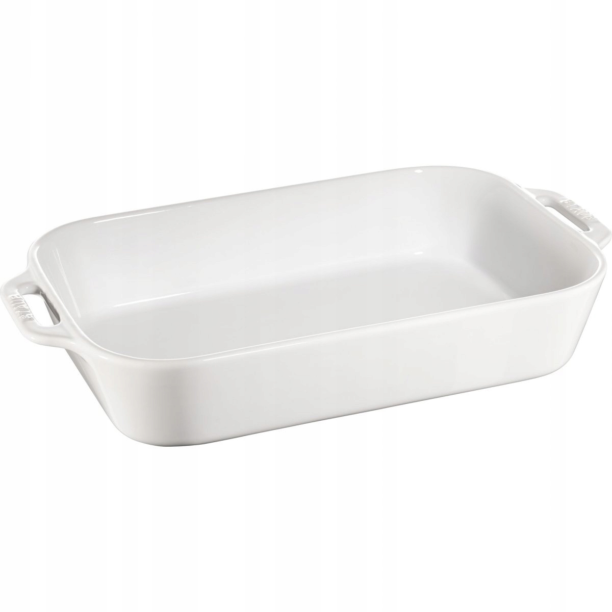 Miska Keramická Staub Cooking Obdĺžniková 4.5 l 34x24 cm Biela