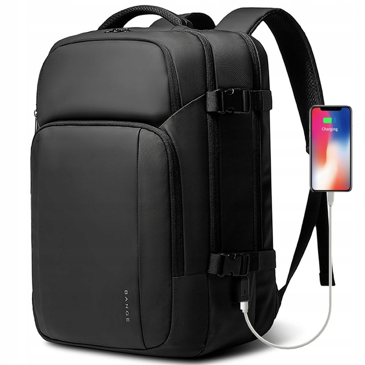 Plecak Bange Miejski Turystyczny Walizka Podróżna na Tablet Laptopa Usb 2w1