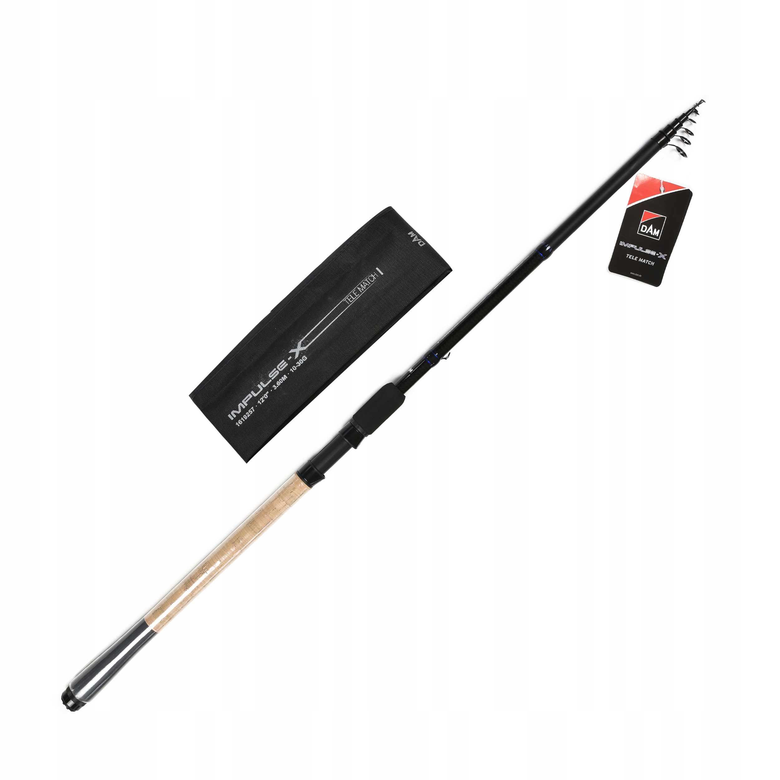 Wędka spławikowa teleskopowa Dam Impulse-X Tele Match 3.60m 10-30g