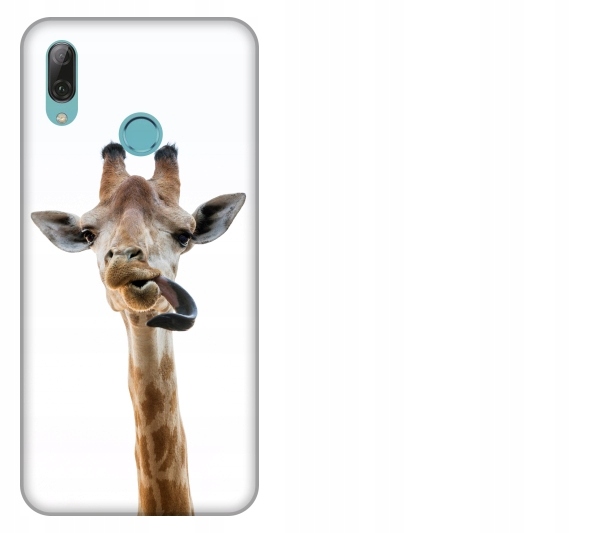 

Etui pokrowiec Huawei P Smart 2019 Zyrafa smieszn