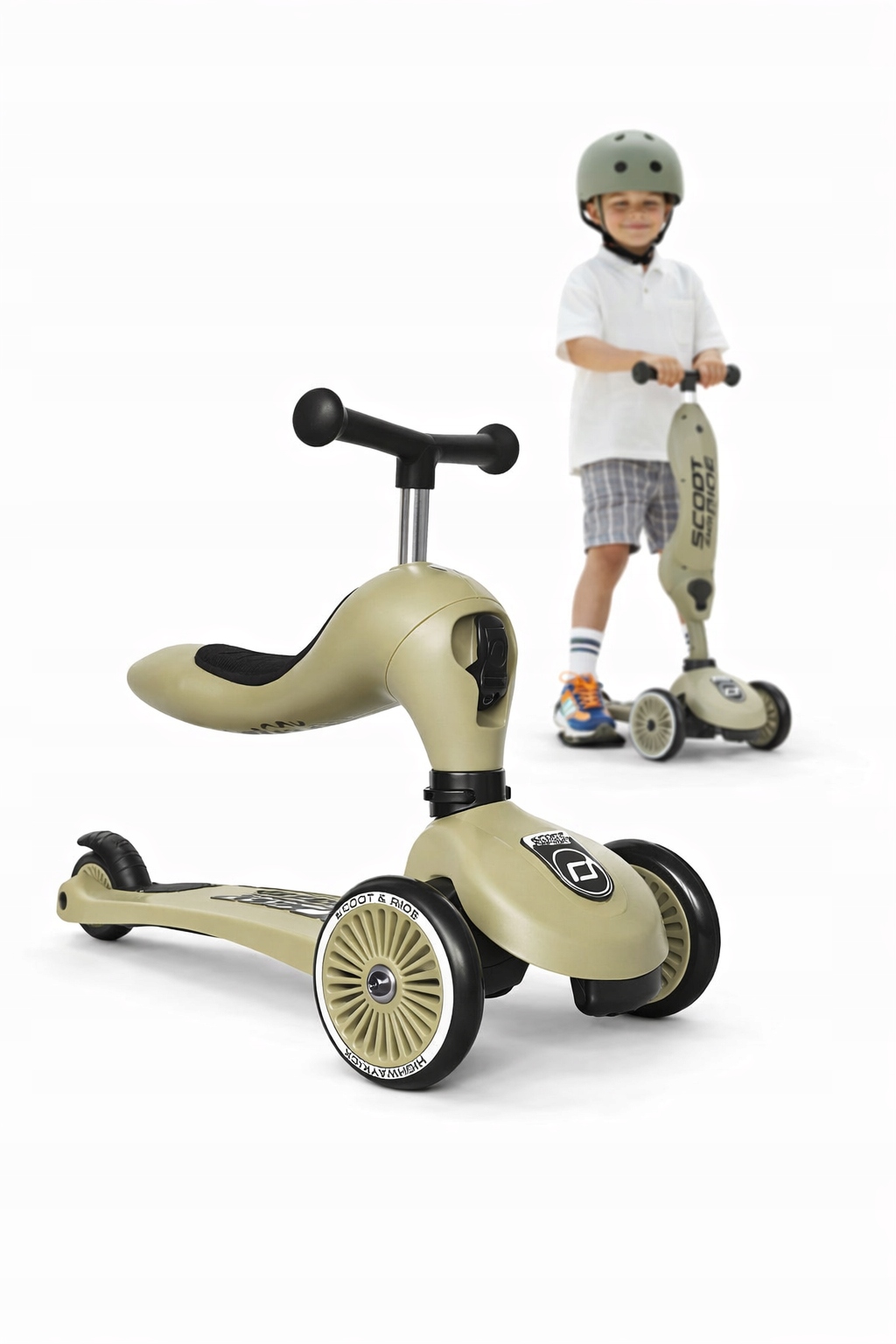 Scoot&Ride Highwaykick 1 Hulajnoga 2w1 Jeździk 1–5 lat Scootandride