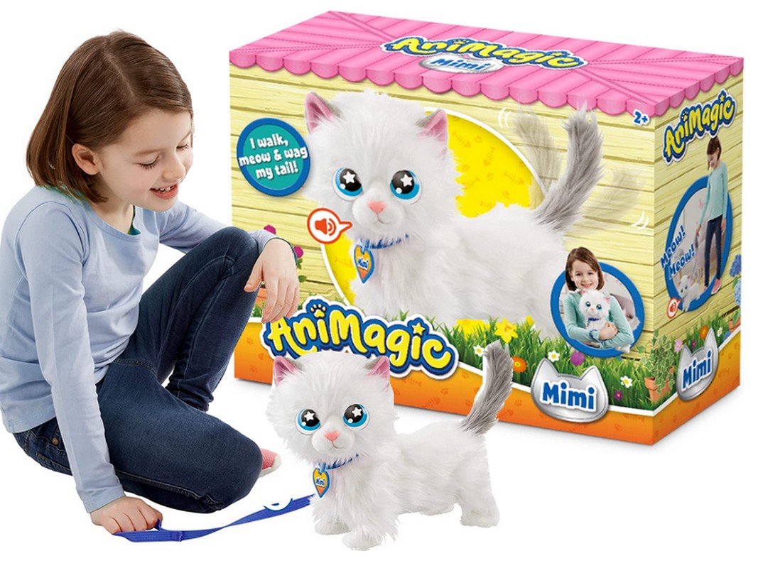 

Animagic Interaktywny Kotek MIMI chodzi mruczy 07