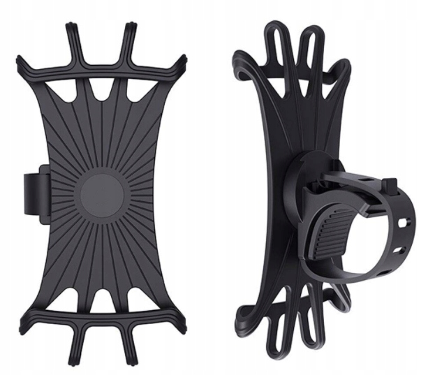 SILIKONOWY UCHWYT ROWEROWY NA TELEFON SMARTFON