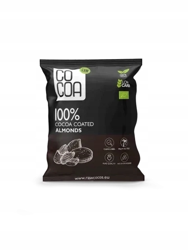 3x Mandle V Kakau Bez Přidaného Cukru Bio 70 g Cocoa