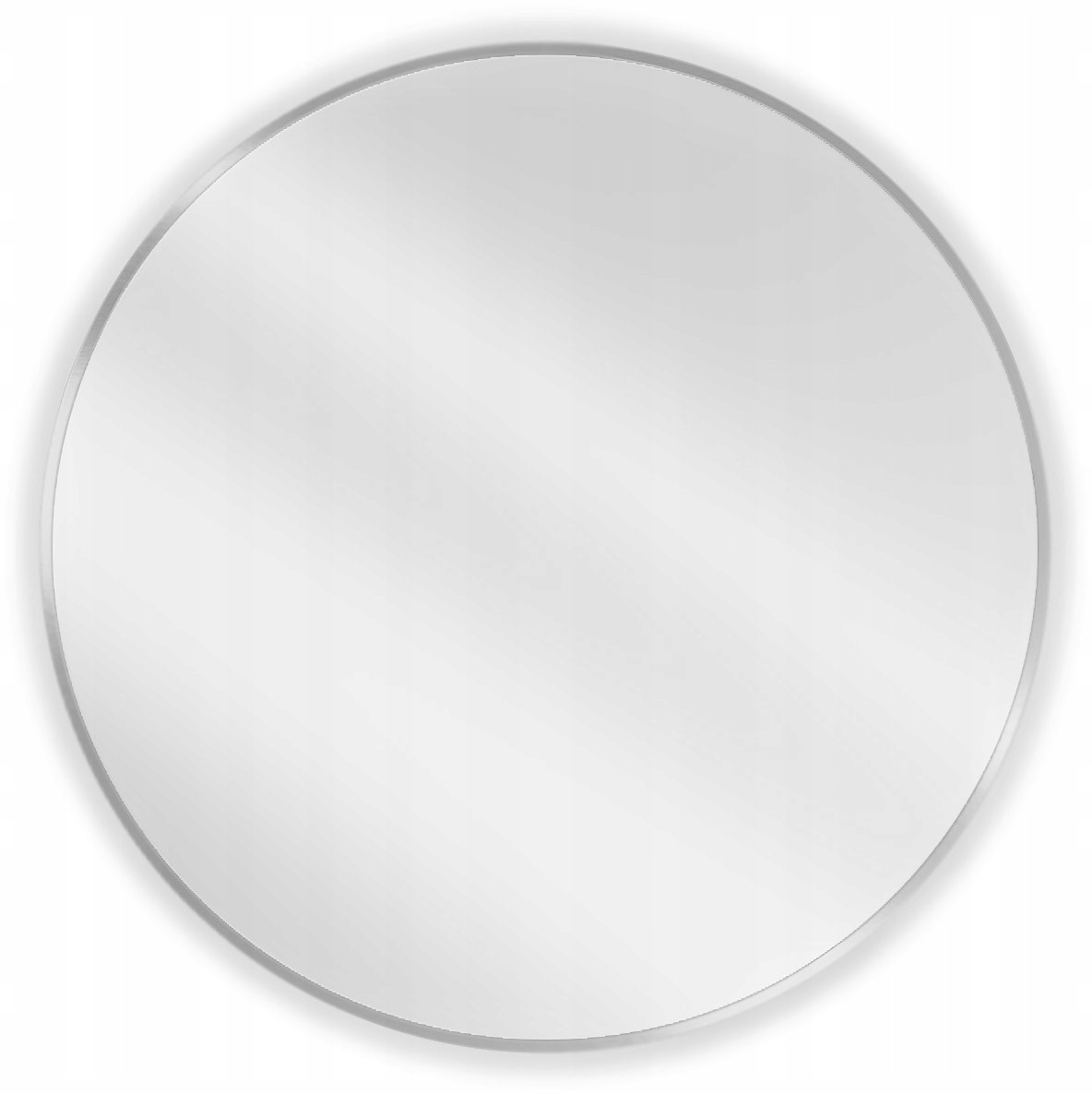 Mexen Loft Koupelnové Zrcadlo Kulaté 80 CM Rám Inox