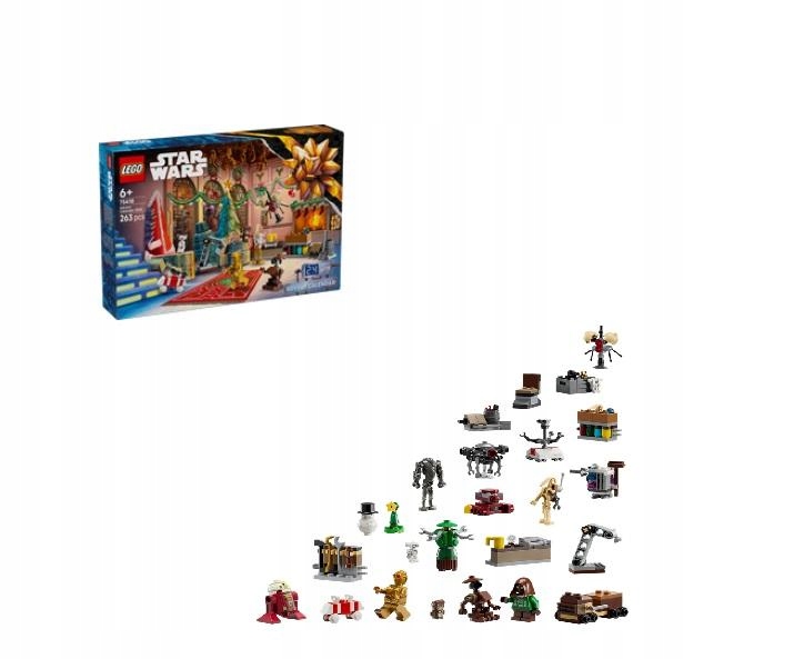Lego(r) Star Wars 75418 Adventní Kalendář Na Rok 2025