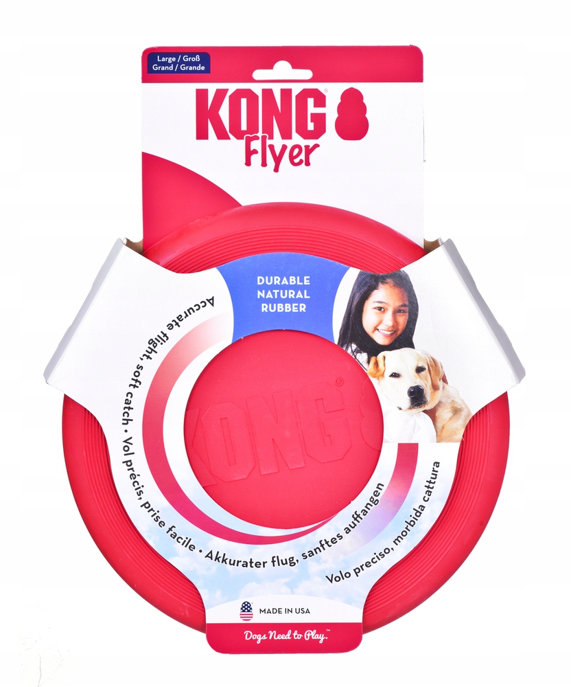 

Frisbee Dla Psa L Kong Flyer