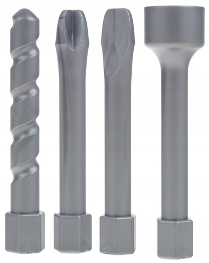 Wkrętarka Wiertarka Akumulatorowa Zestaw 4 Nasadki Głębokość produktu 6.5 cm
