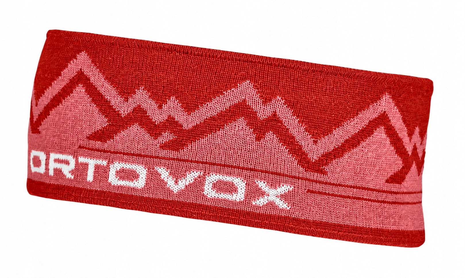 Opaska unisex Ortovox Peak Headband merino sunset orange One Size