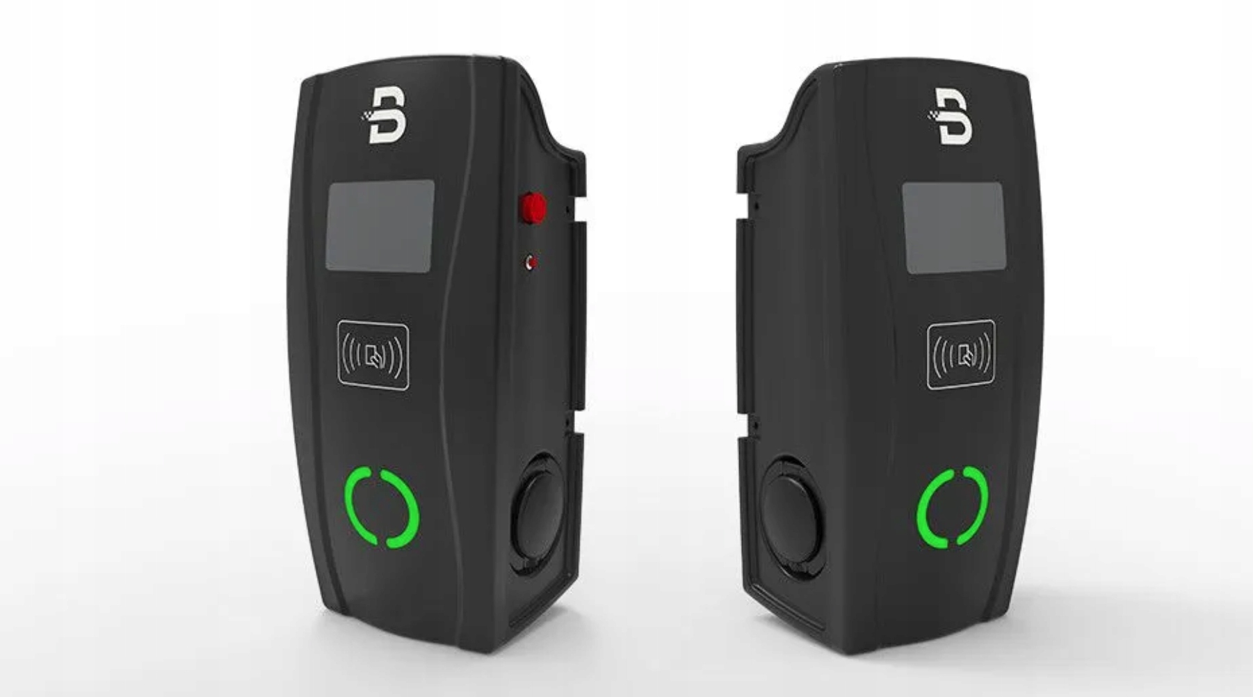 Wallbox AC 2x22kW (Typ2) montaż GRATIS!APP-RFID-LCD, protokół OCPP1.6J, 4G EAN (GTIN) 5906496138973