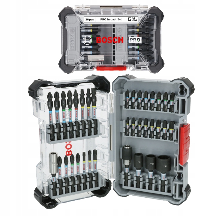 Zestaw bitów udarowych do wkrętarek Pro Impact 36szt. Bosch 2608522517