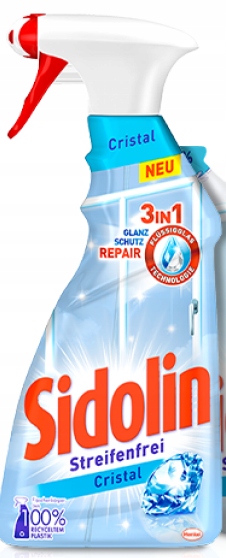 

Sidolin Płyn Do Mycia Szyb Szkła Kryształowy Spray