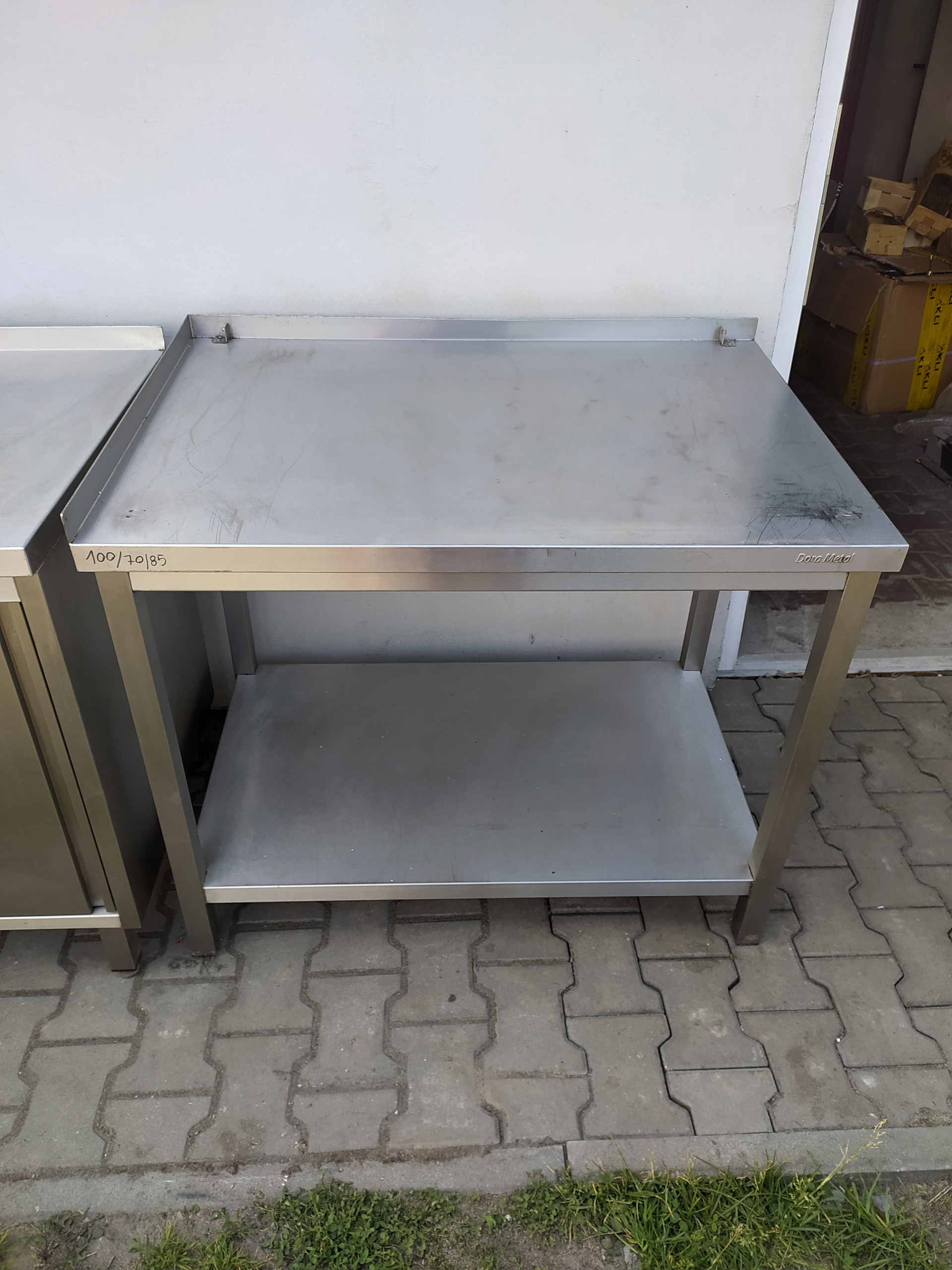 STÓŁ GASTRONOMICZNY Z PÓŁKĄ 100/70/85 CM !