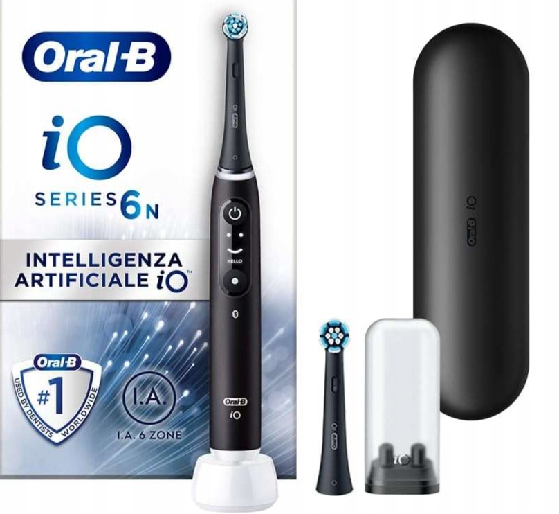 Elektryczna szczoteczka do zębów wielokrotnego ładowania iO 6N
