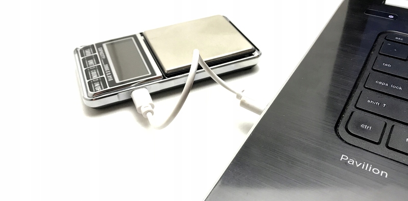 WAGA JUBILERSKA ELEKTRONICZNA 0,01G 600G USB HIT Model 600g