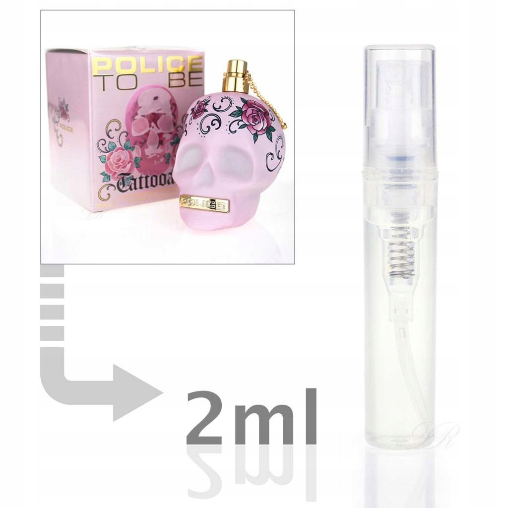 

Police To Be Tattooart Woman 2ML Edp Próbka Perfum