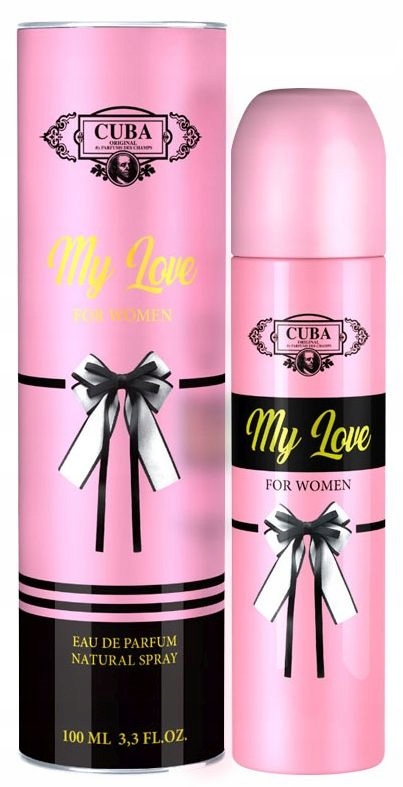 CUBA MY LOVE FOR WOMAN EDP 100ml SPRAY