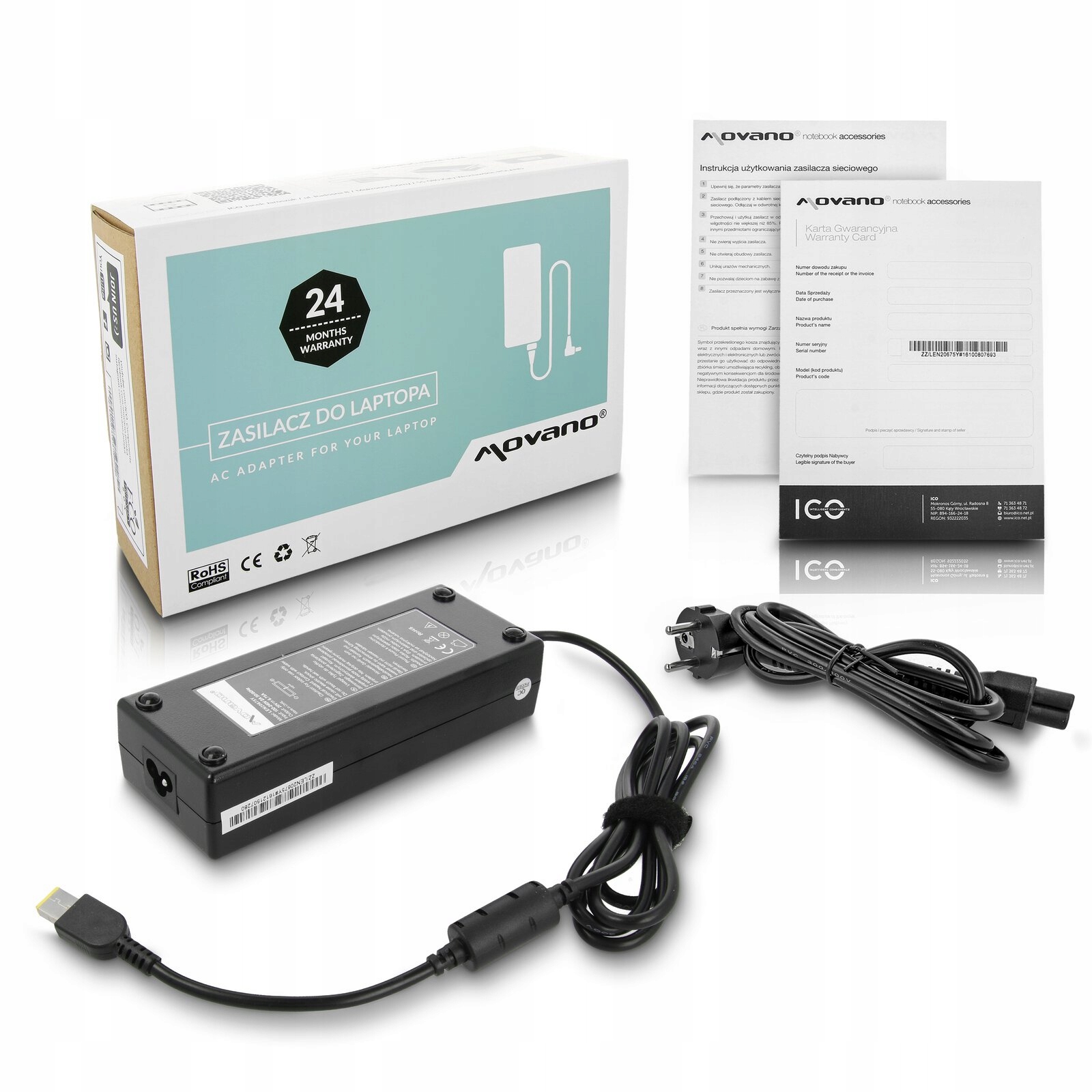 

Zasilacz ładowarka do Lenovo ADL135NLC3A 0C52596