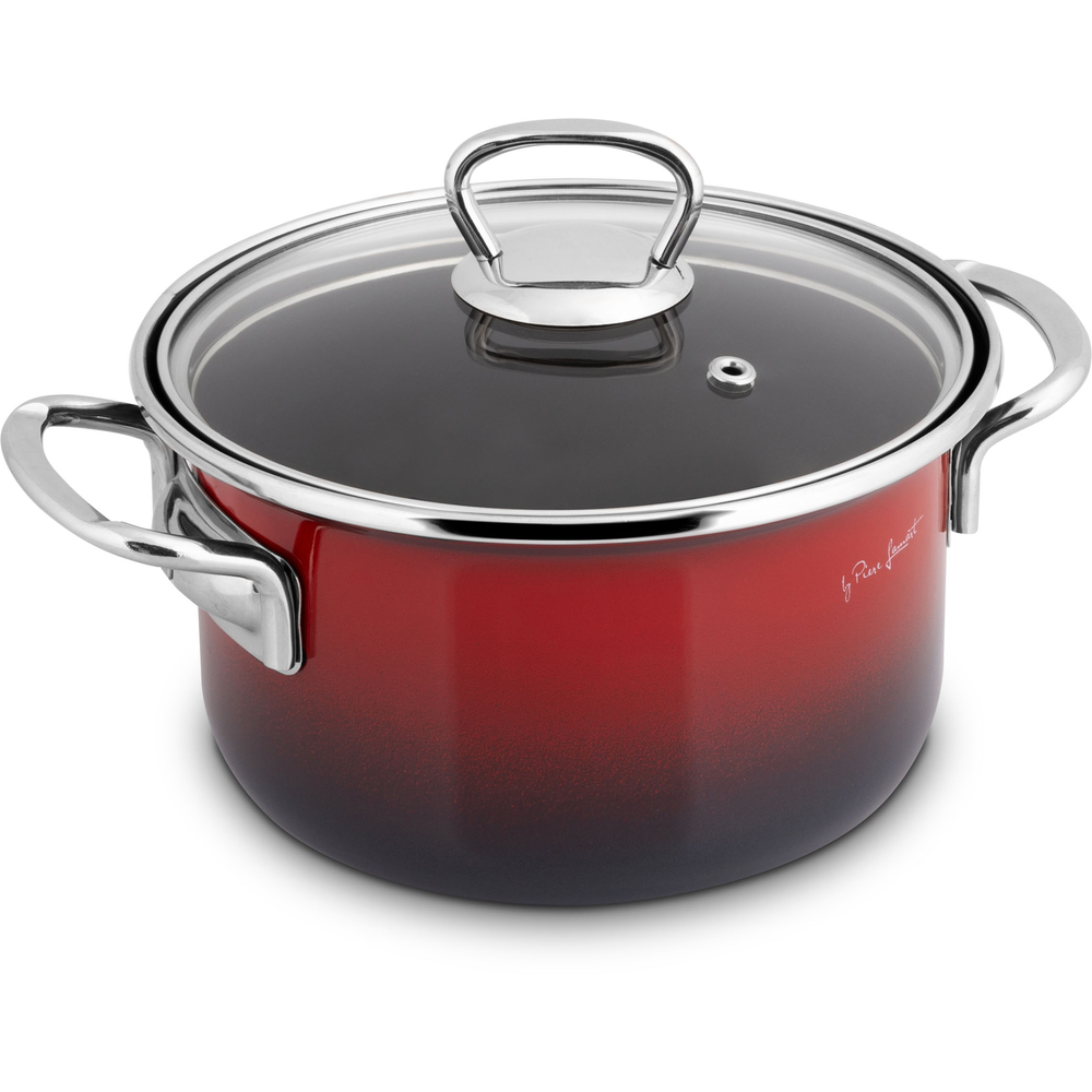 

Garnek z pokrywą Emalia 16 cm 1,8 L Lamart