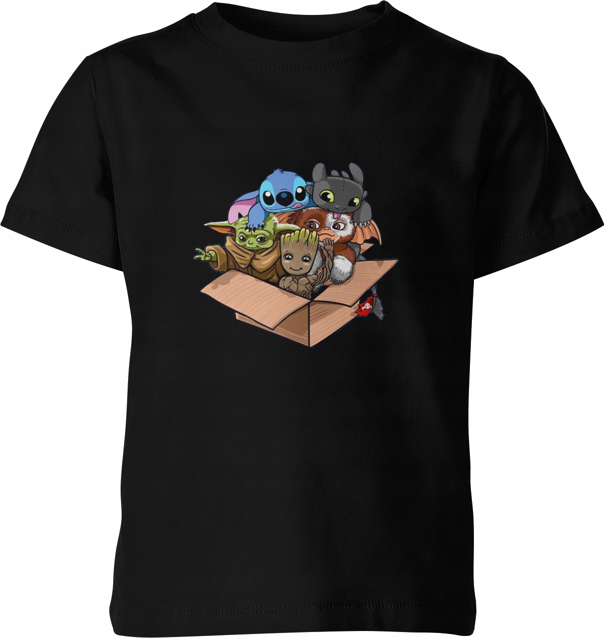 

Baby Yoda Stich Groot Szczerbatek Koszulka 152