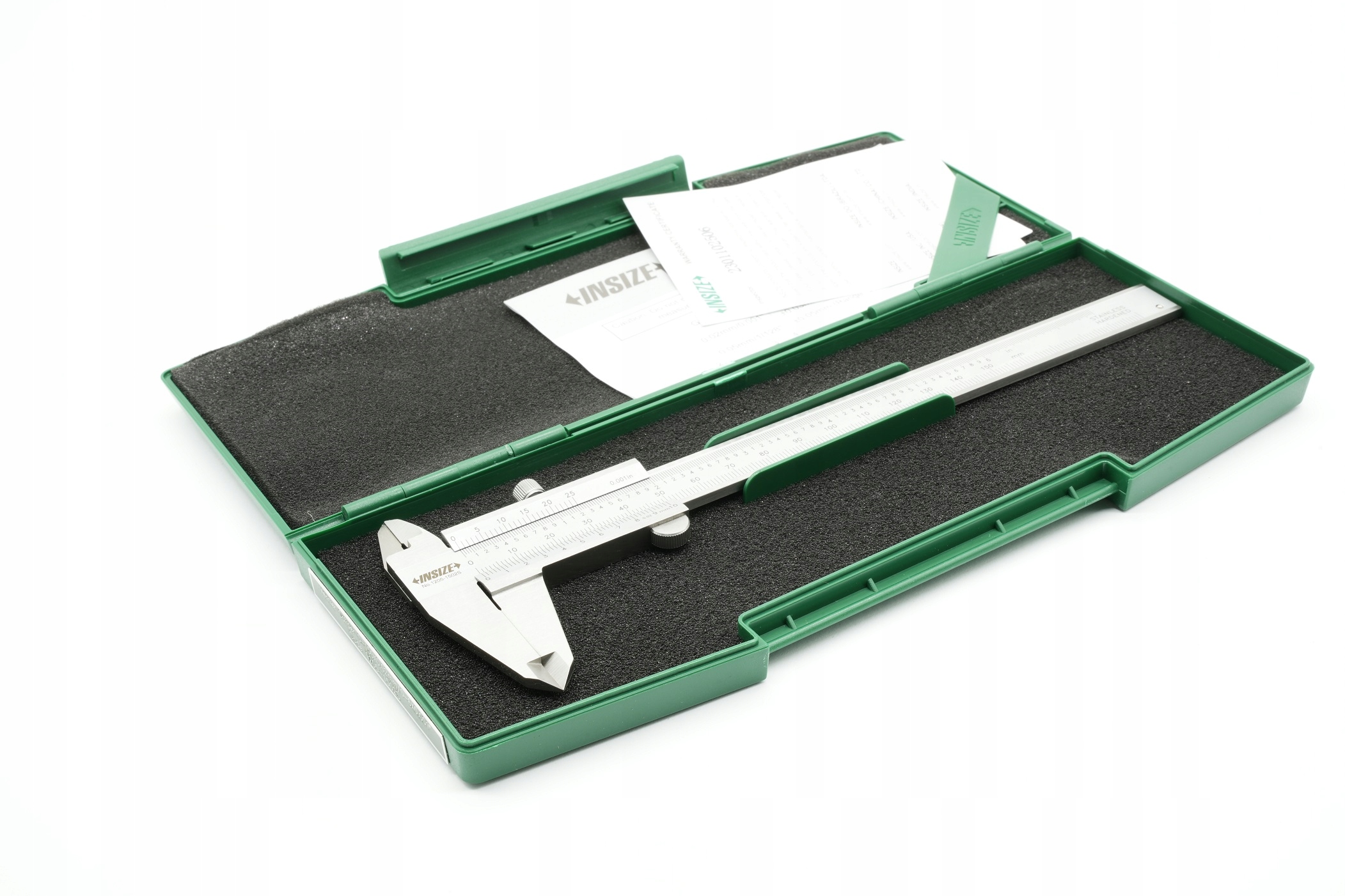 Suwmiarka noniuszowa suwmiarka analogowa 150 mm (0,02 mm) ze śrubą - INSIZE Rodzaj analogowa