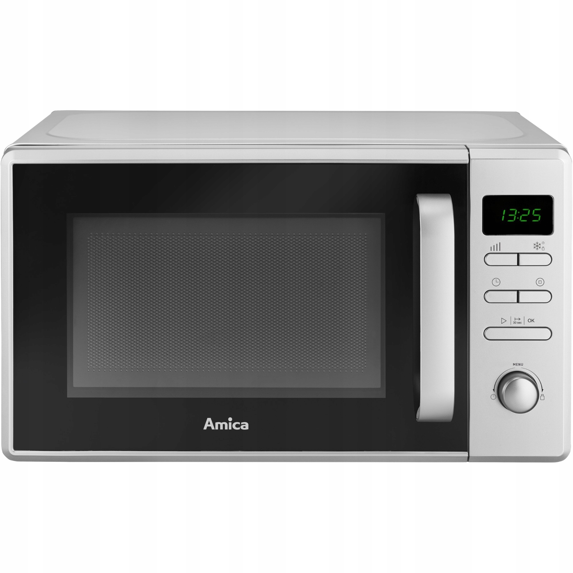 Kuchenka mikrofalowa Amica AMMF20E1S 20L 700W Minutnik Rozmrażanie Biała