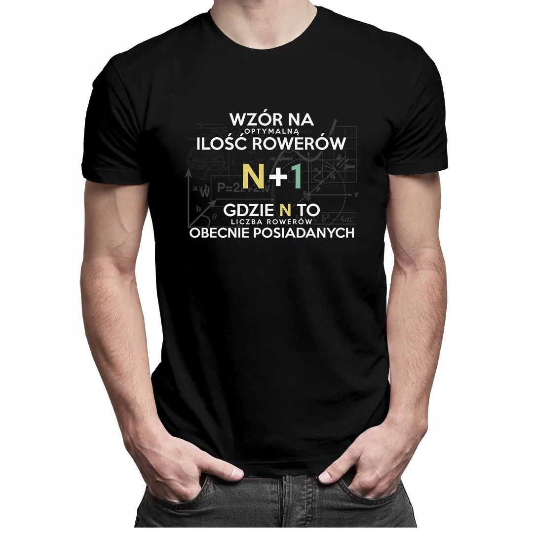 

Optymalna ilość rowerów t-shirt prezent rowerzysta