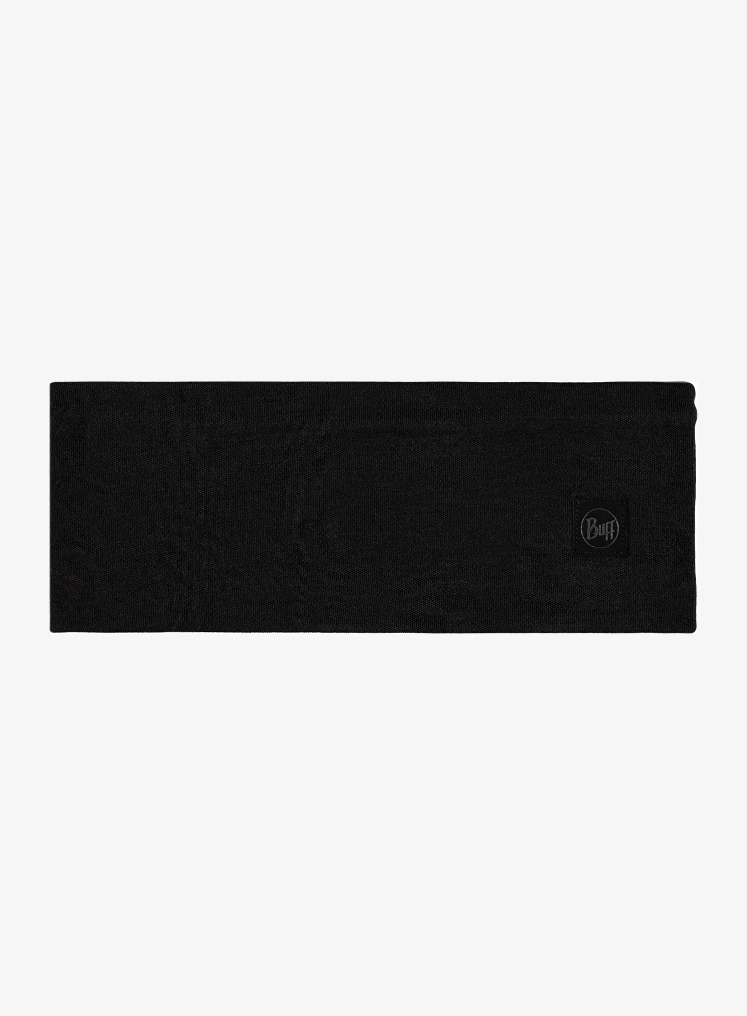 Čelenka Buff Merino Wide Headband černá