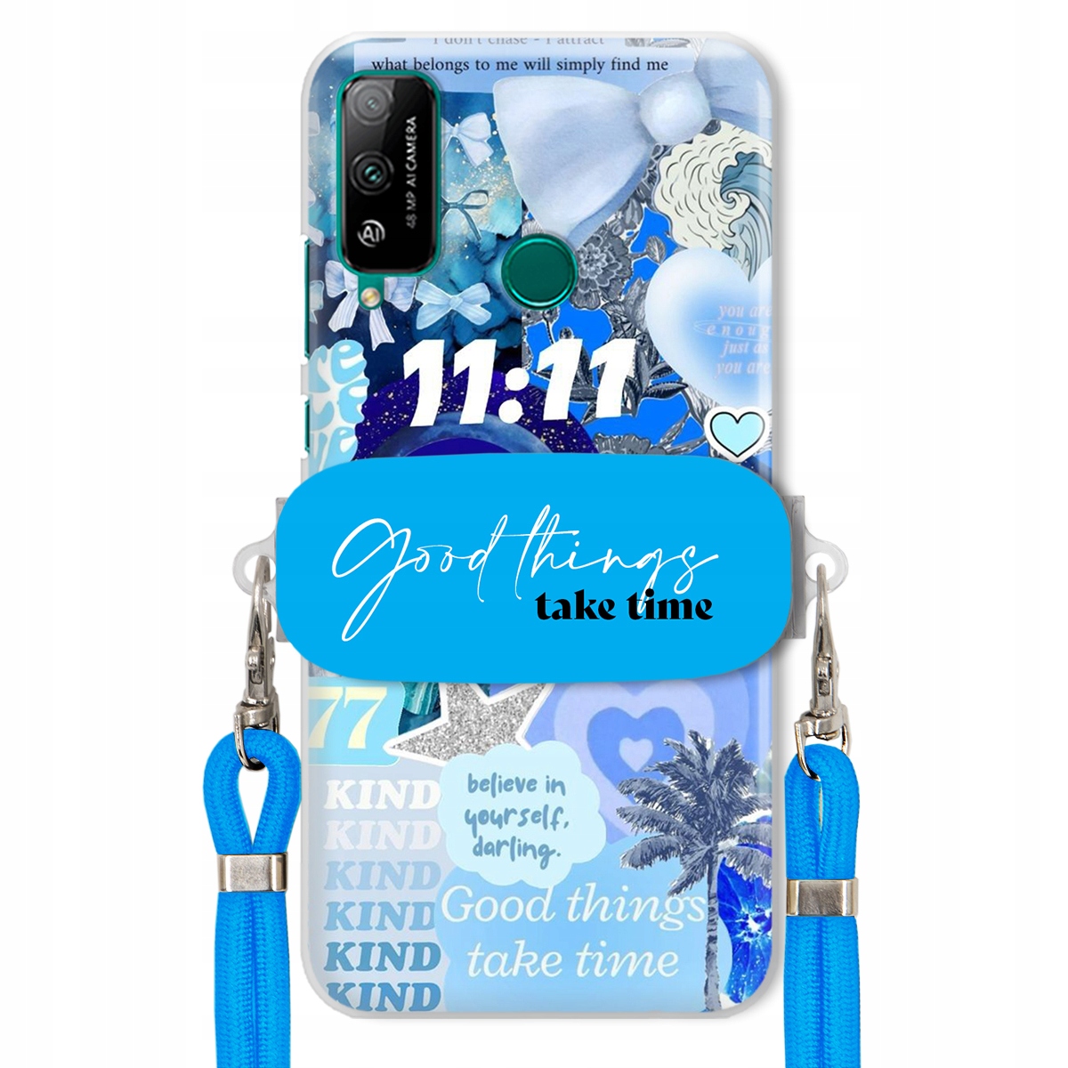 Pouzdro pro Huawei Honor Play 4T Držák Crossbody vodítko Good Things Dovolená