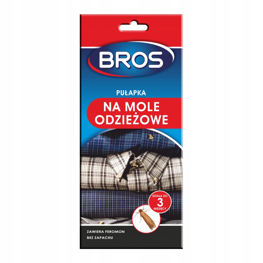 

Bros Pułapka Feromonowa Na Mole Odziezowe