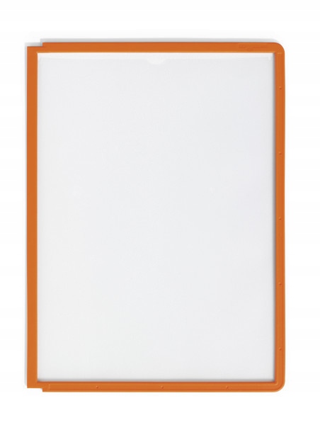 PANEL INFORMACYJNY DURABLE SHERPA A4 POMARAŃCZOWY