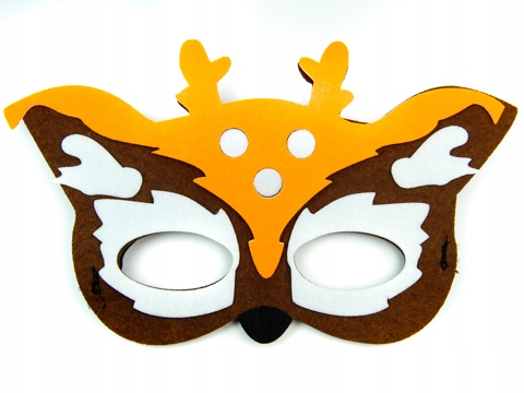 

Maska filcowa dla dzieci Jelonek Sarna strój