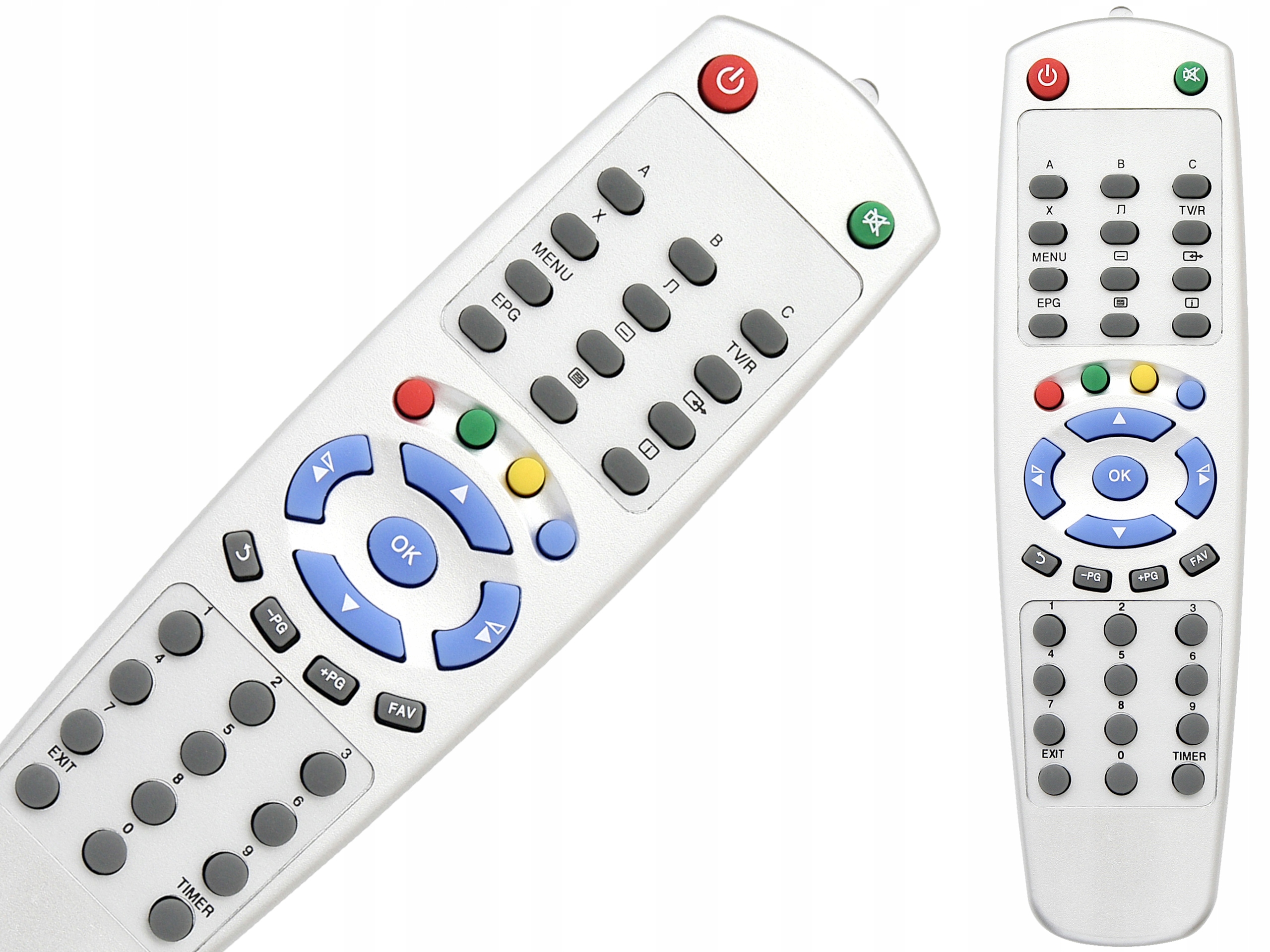 Pilot do dekodera POLSAT mini D1 D2 SILVER Marka Blow