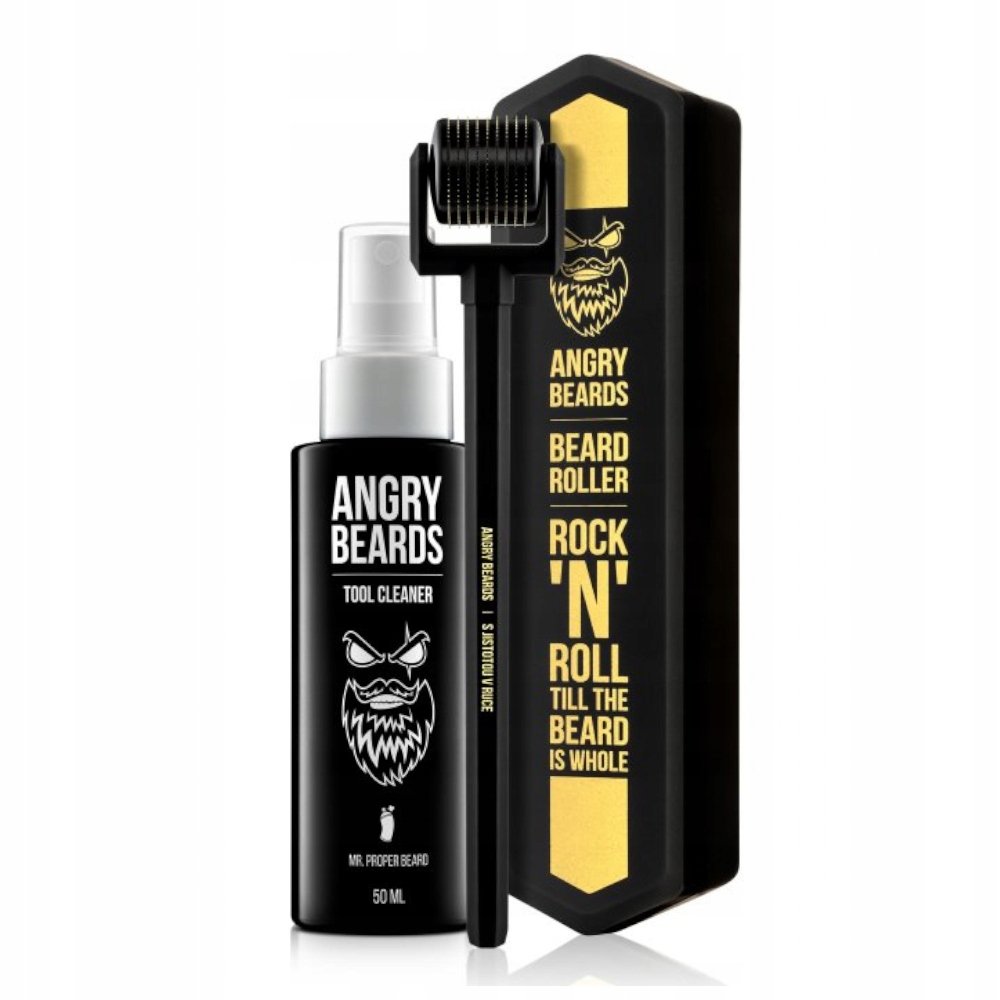 

Angry Beards Roller Na Porost Brody