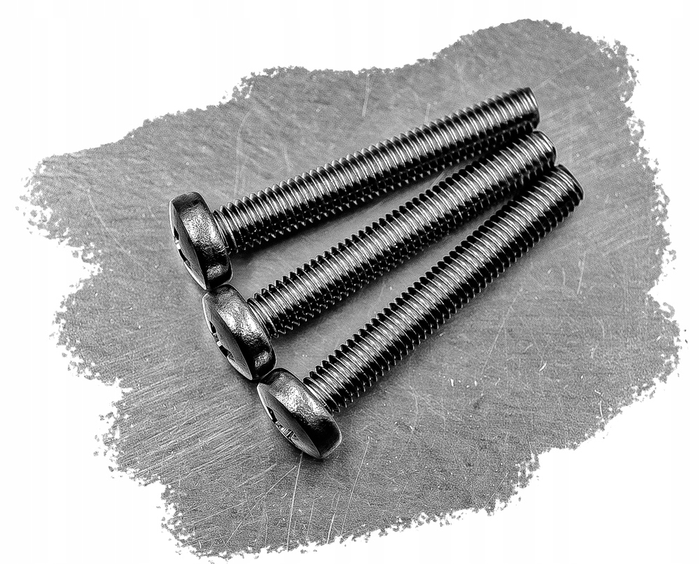 

M4x40 Wkręt Walcowy Krzyżak Nierdzewny 7985 (10)