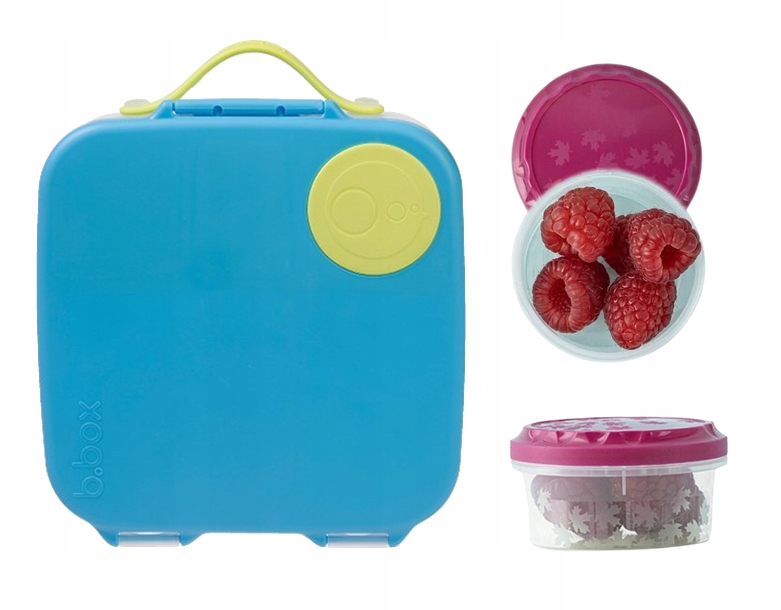B.BOX Lunchbox OCEAN BREEZE 2000ml śniadaniówka niebieska bbox z pojemnikie